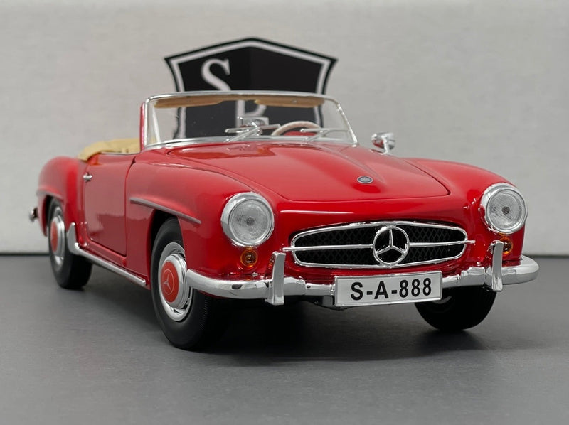 Mercedes-Benz 190SL Convertible - Maisto 1:18 Diecast