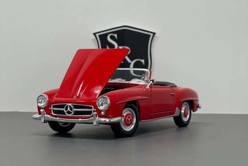 Mercedes-Benz 190SL Convertible - Welly 1:24 Diecast