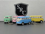 Volkswagen Bus Keychain - Kinsmart 1:64 Diecast