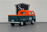 Volkswagen Bus Double Cab Pickup - Kinsmart 1:34 Diecast