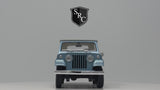 Jeep Jeepster Commando - Welly 1:24 Diecast