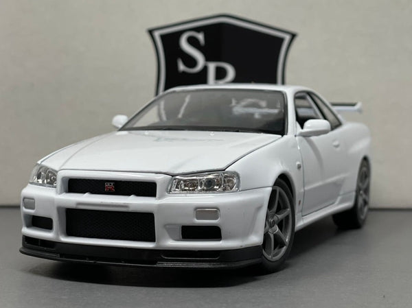 Nissan Skyline GTR R34 - Welly 1:24 Diecast