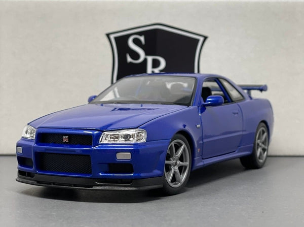 Nissan Skyline GTR R34 - Welly 1:24 Diecast