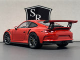 Porsche 911 GT3 RS (991) - Welly 1:24 Diecast