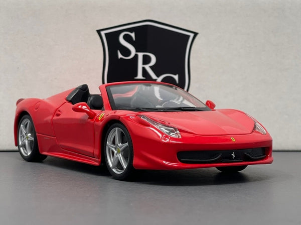 Ferrari 458 Spider - Bburago 1:24 Diecast