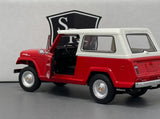 Jeep Jeepster Commando - Welly 1:24 Diecast